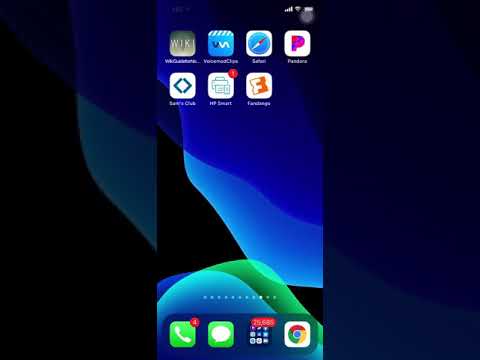 Moving multiple iPhone apps to another page