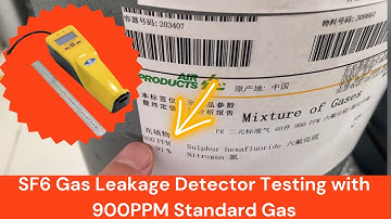 How to Use an SF6 Leakage Detector show the amount of Gas leakage value？