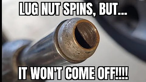 Lug Nut Destroys Stud & Won't Come Off... Now What !?!?