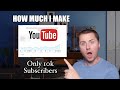 How Much YouTube Paid Me For 10k Subscribers (+Honest Confession)