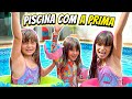 Diversão na piscina com nossa prima Maria Alice | Jéssica Godar e Laurinha e Helena e Gabriel