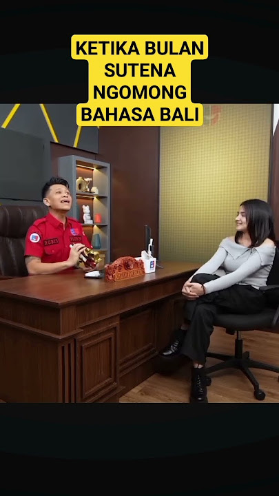ketika bulan sutena ngomong bahasa bali!! Bulan Sutena