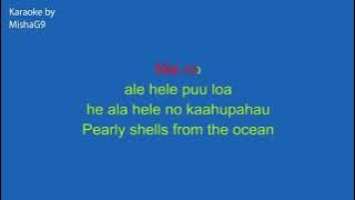 Pearly shells - HAWAII - KARAOKE