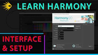 Intro To Toon Boom Harmony - 01 Interface & Setup
