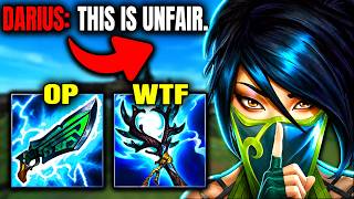 #1 AKALI VS DARIUS IS UNPLAYABLE (HE WENT 3/16)