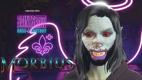 Saints Row Boss Factory Create your own character and trying to Make Morbius!