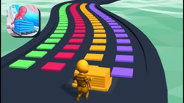 Stack Colors - All Levels Gameplay Walkthrough Android, iOS (Levels 17-21)