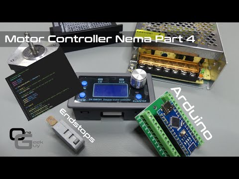 jltmvmacs1　マニュアル4点 HOW-TO: Motor Controller for NEMA Motors SMC01 Endstops and