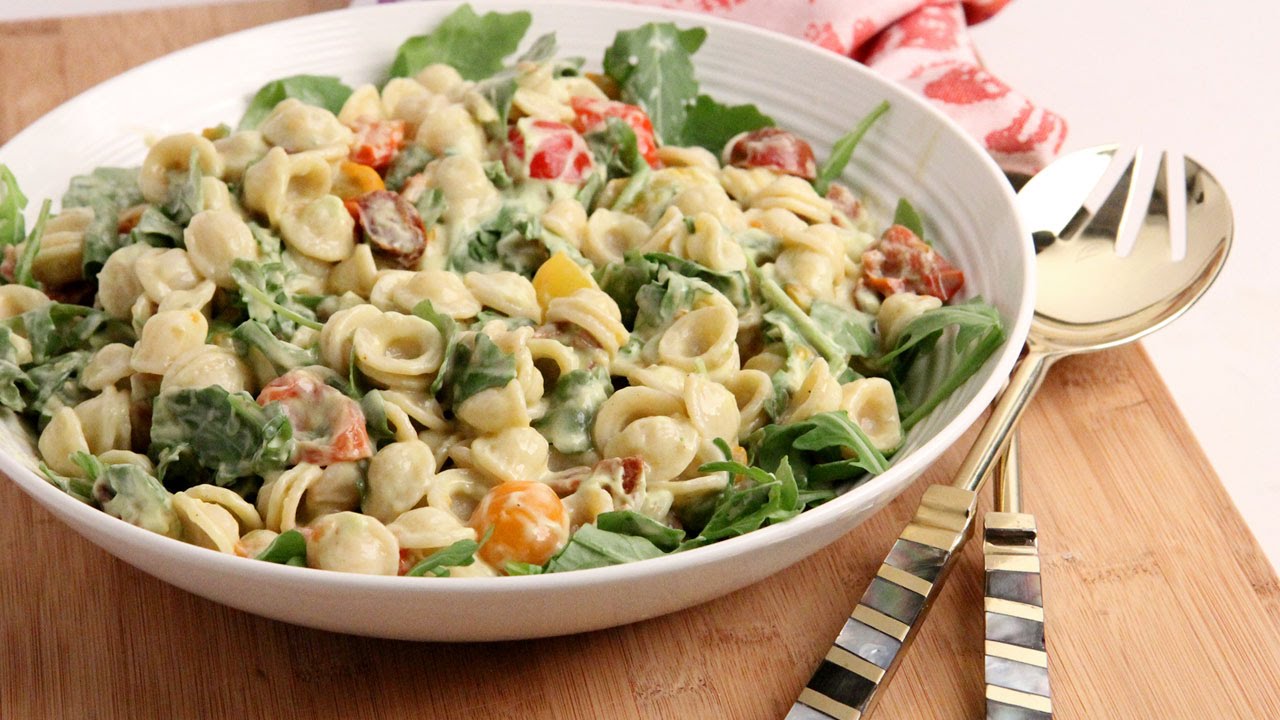 BLT Pasta Salad with Avocado Ranch Dressing | Episode 1041 | Laura in the Kitchen