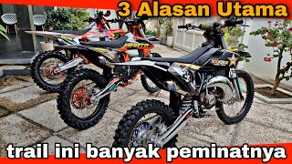 Modifikasi Trail KX 250  , Husqvarna , KTM Mesin Ninja