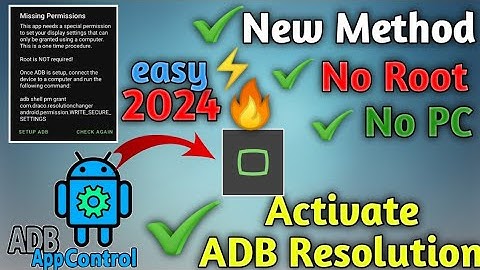 (2024) How To activate Resolution Changer || No Root New Easy Method || lag fix touch fix no heat