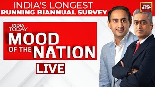 Rajdeep Sardesai & Rahul Kanwal LIVE | Mood Of The Nation LIVE | Lok Sabha Elections 2024 LIVE News