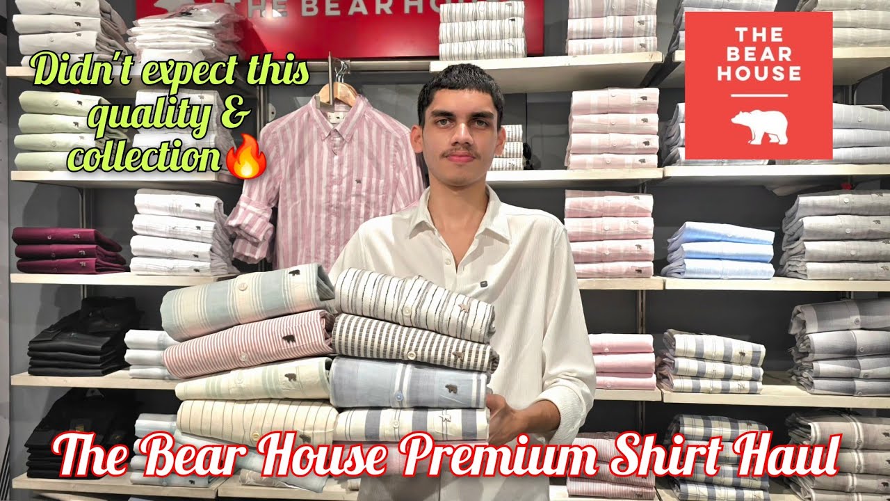 Покупка премиальных рубашек от Bear House | Лучшая коллекция рубашек 2026 года |