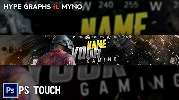 HOW TO MAKE PUBG BANNER ON ANDROID/HOW TO MAKE PUBG YOUTUBE BANNER ON ANDROID/ FT.MYNO