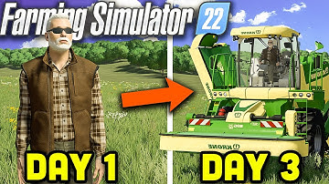 MEGA Challenge from $0 on FLAT MAP🚜 ep.3 | Farming Simulator 2022 timelapse