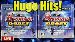 2023 Bowman DRAFT SAPPHIRE Mixers Baseball Card Box Openings!!!