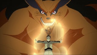 Narutos First Link With Kurama And Tailed Beast Transformation