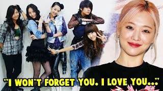 Victoria Fx Remembers Sulli With Emotional Words On Instagram...