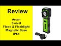 Review Arcan Swivel Flood &amp; Flashlight 500lumens