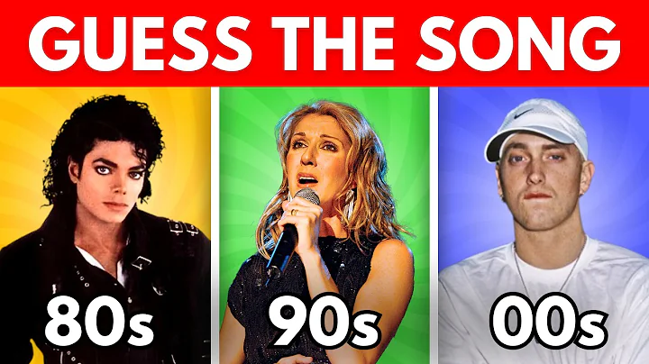 Guess the Song 🎤🎶 | Most Popular Songs 80s, 90s & 2000s | Music Quiz