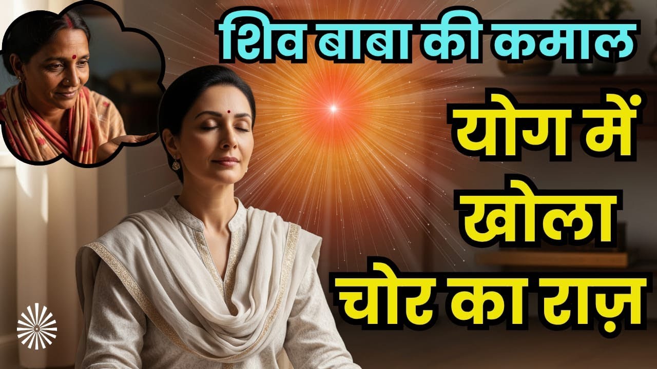 सत्य घटना - शिव बाबा ने चमत्कारी ढंग से खोला चोर का राज़ | Brahmakumaris