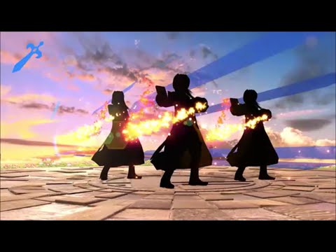 スマブラSP　真っ黒ルフレ　チーム戦　勝利ポーズ