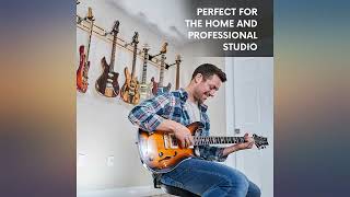 Horizontal Guitar Wall Mount + 5 Guitar Hooks: Guitar Rack & Guitar Hanger Wall review