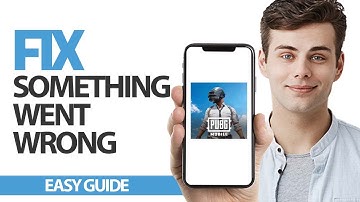How To Fix PUBG MOBILE Something Went Wrong Error | Final Solution
