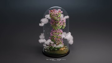 Calming Voxel Art Animation, The Colony - Hanami Hill by TerraLiving