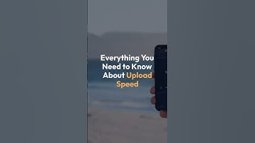 What is upload speed explained
