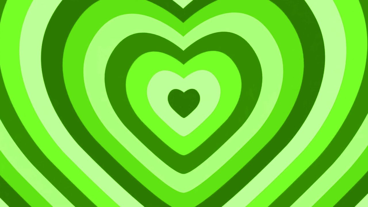 Hãy chiêm ngưỡng bức ảnh với nền xanh lá cây đầy cảm hứng và sự tươi vui của hình trái tim. Đây sẽ là một cảm giác thật sự tuyệt vời cho trái tim của bạn.