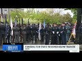 Massachusetts State Police Trooper Kevin Trainor remembered as hero during funeral