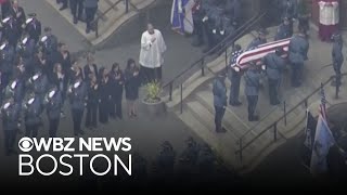 Massachusetts State Police Trooper Kevin Trainor remembered as hero during funeral