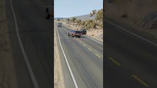 Realistic Highway Car Crashes #154 - BeamNG.Drive