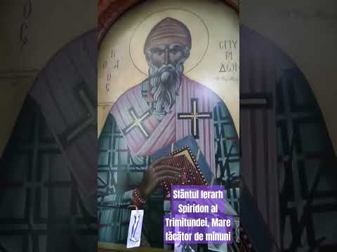 Sfântul Ierarh Spiridon A Trăit în Vremea Sfântului Împărat Constantin Cel Mare