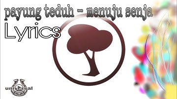 Payung teduh - menuju senja [[Lyrics]] || official download video musik mp3 lirik lagu