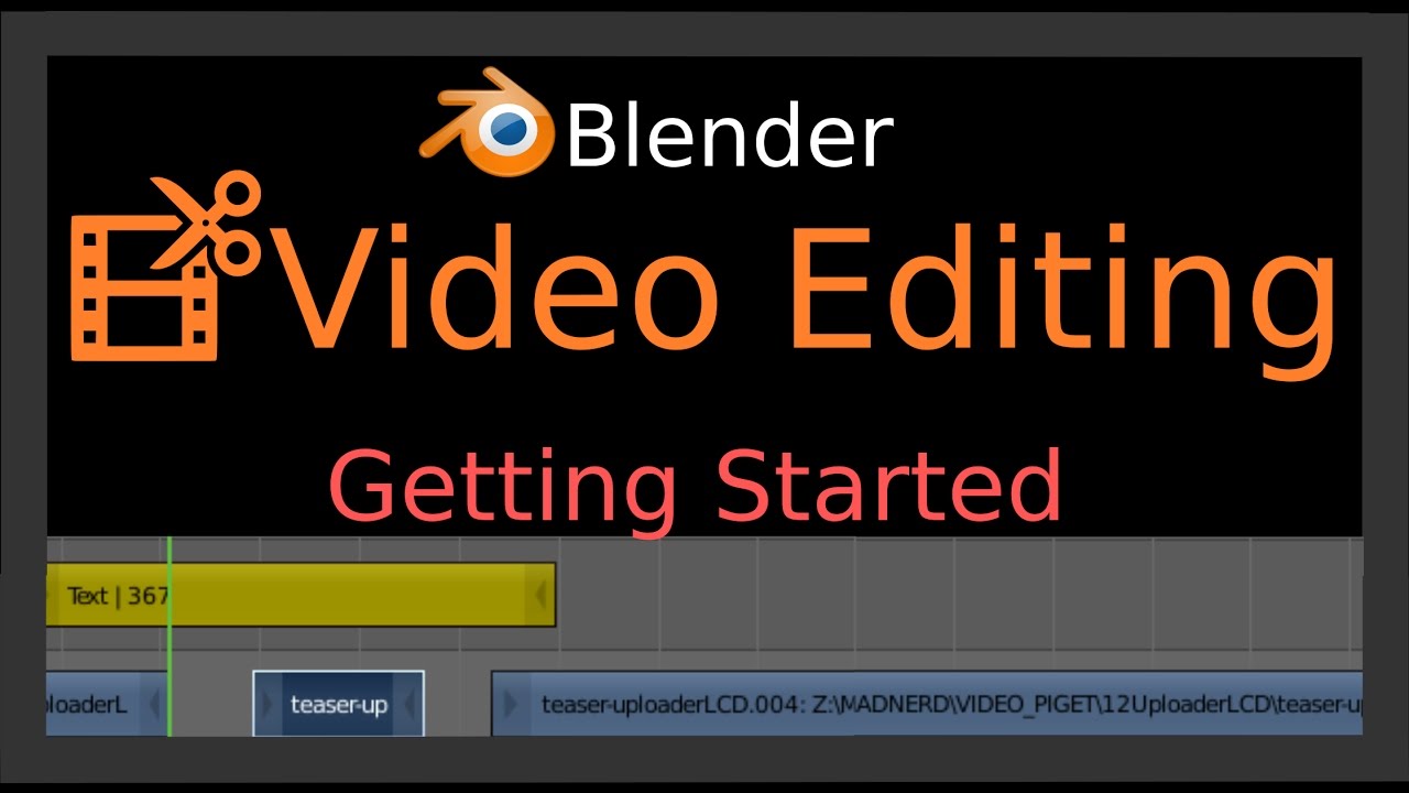 Résultat de recherche d'images pour "blender video editing"