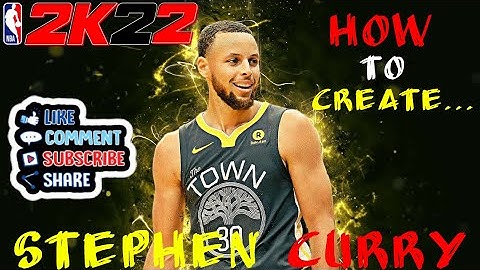 NEW  NBA 2K22* Best Stephen Curry face creation Tutorial EVER!