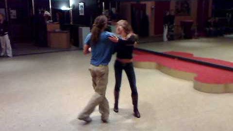 Zouk demo door Willem en Debbie