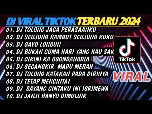 DJ VIRAL TIKTOK TERBARU 2024 FULL BASS | DJ TOLONG JAGA PERASAANKU - DJ GAYO LUNGUN FULL ALBUM class=