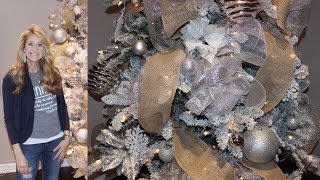 This video gives a start to finish tutorial on decorating a flocked...