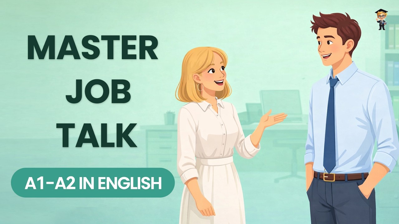 English Listening Practice | How to Talk About Your Job | Master Work & Career Vocabulary