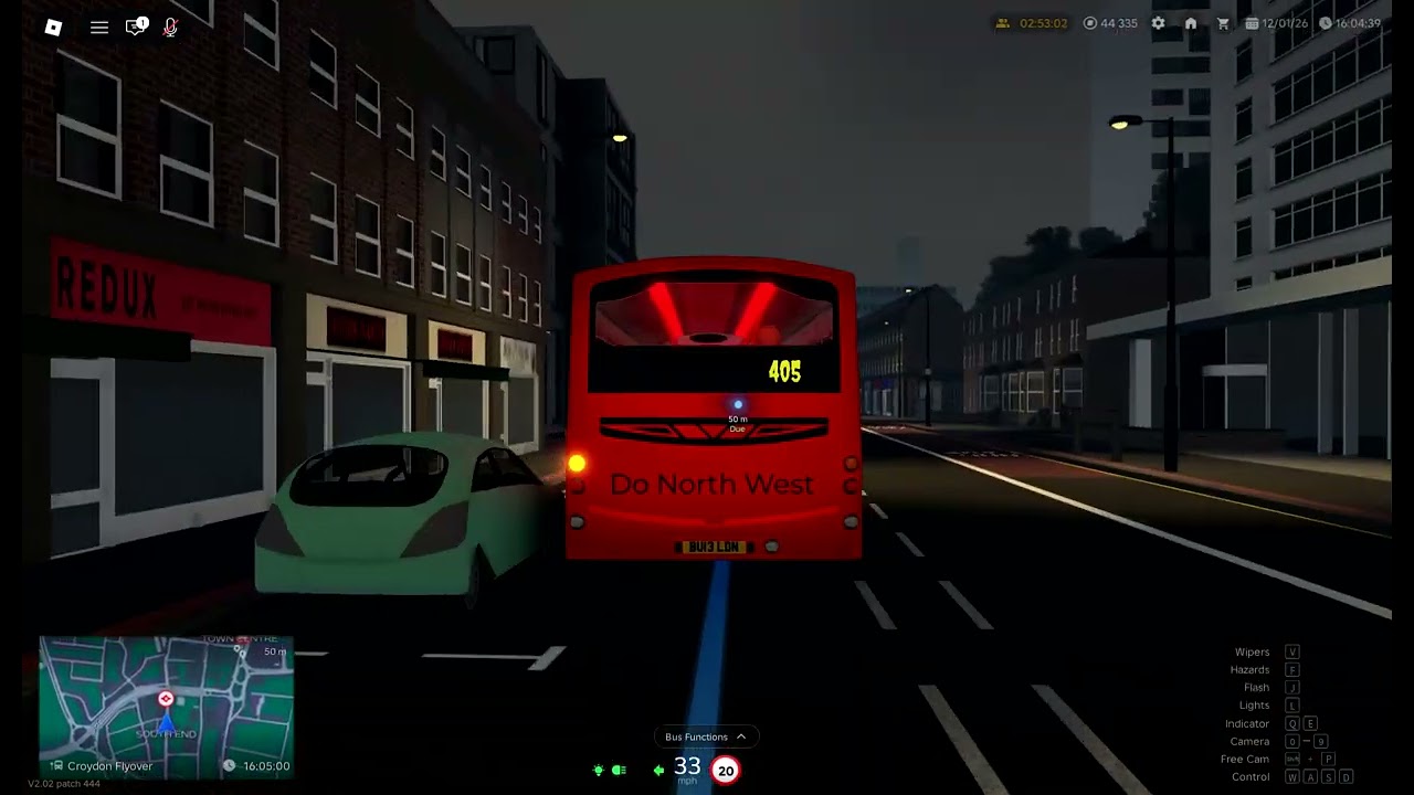 Do North West Route Video on 405