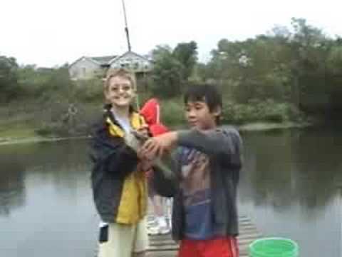 Fishing at Jeff's Pond