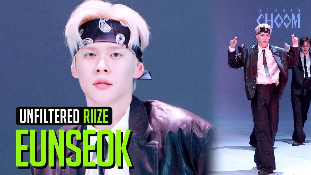 [UNFILTERED CAM] RIIZE EUNSEOK(은석) 'Bag Bad Back' 4K | STUDIO CHOOM ORIGINAL