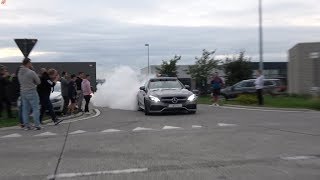 Crazy Modified Cars Leaving A Car Show, Kean Caffee, Accelerations, Burnouts, Donuts & Much More!!