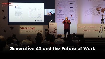 #GenerativeAI and the Future of Work | nasscom GCC 2023