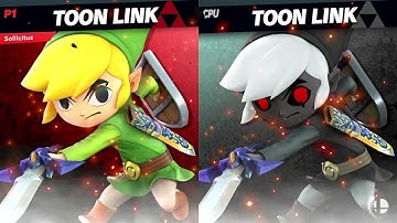 #174 Super Smash Bros. Ultimate: Toon Link VS Level 9 CPU Toon Link