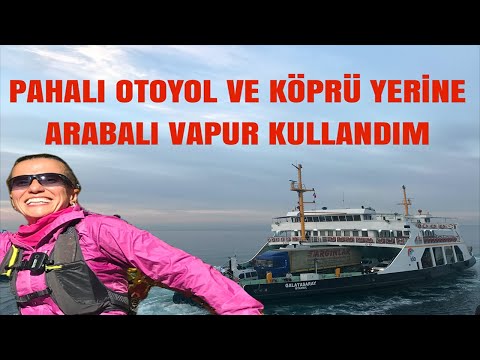 Pahalı Otoyol ve Köprü Yerine Arabalı Vapur