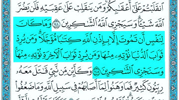 Surah Ali-Imran Ayat 141 - 148 Seyyid Abdurrahman سورة آل عمران